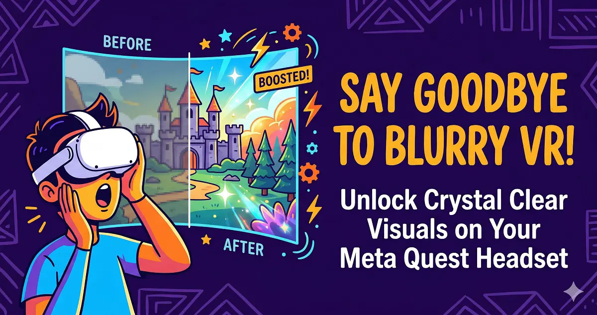 How to Boost Visual Quality on Your Meta Quest VR Headset