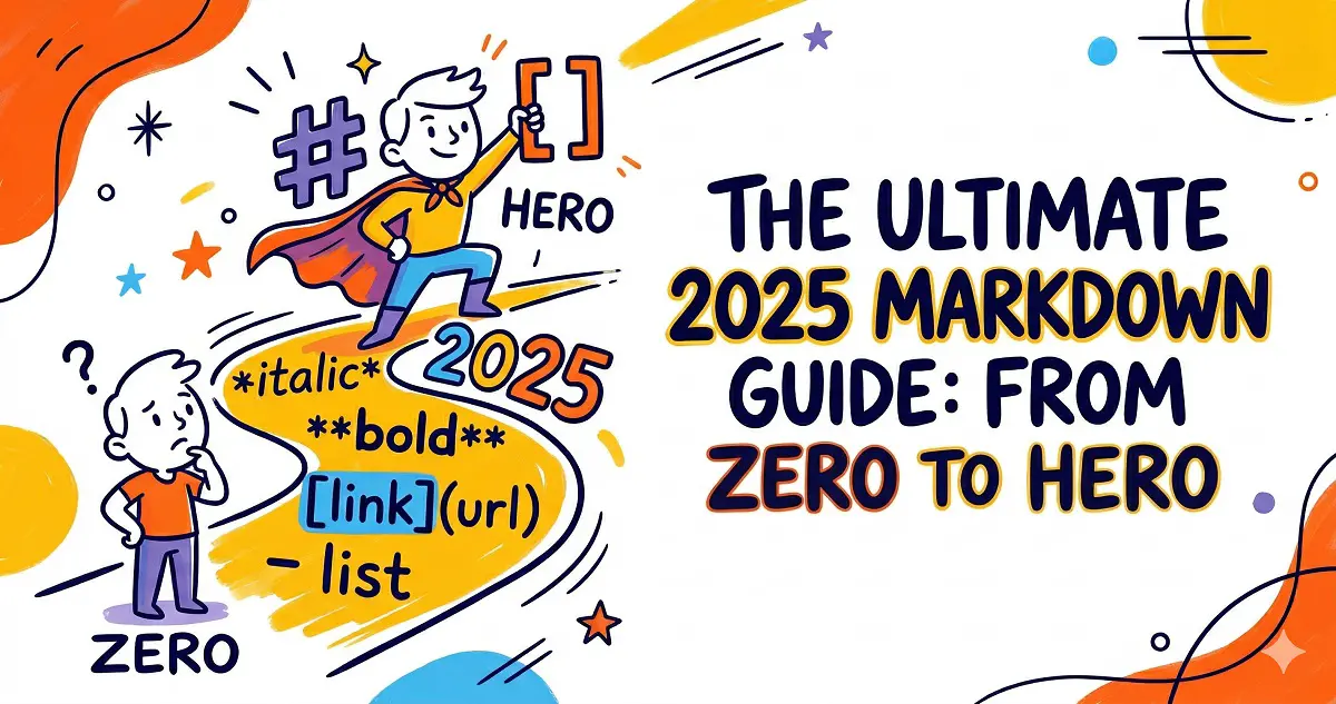 The Ultimate 2025 Markdown Guide: From Zero to Hero