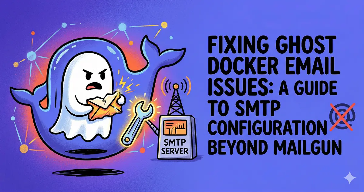 Fixing Ghost Docker Email Issues: A Guide to SMTP Configuration Beyond Mailgun