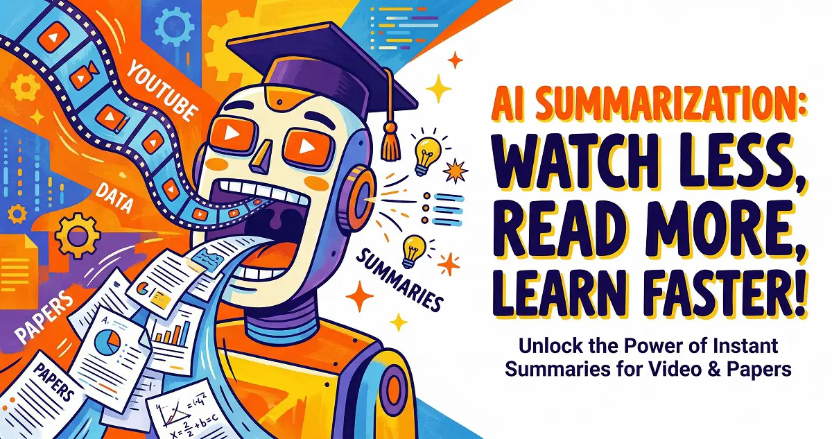 Free Prompt Engineering: Master Summarizing YouTube Videos and Academic Papers with AI